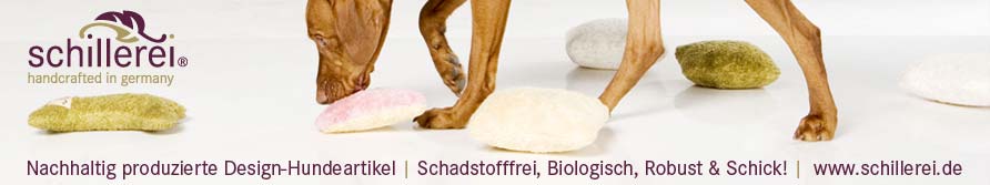 schillerei - Nachhaltig produzierte Design-Hundeartikel
