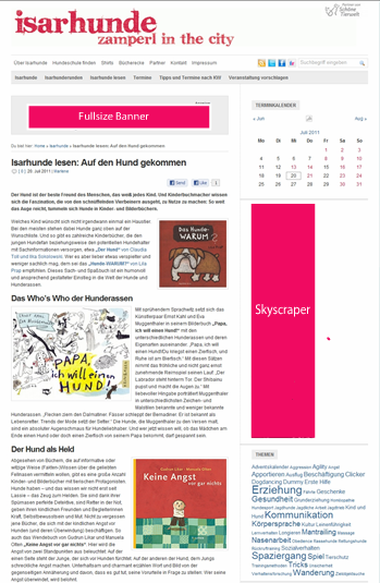Werbung Isarhunde 2