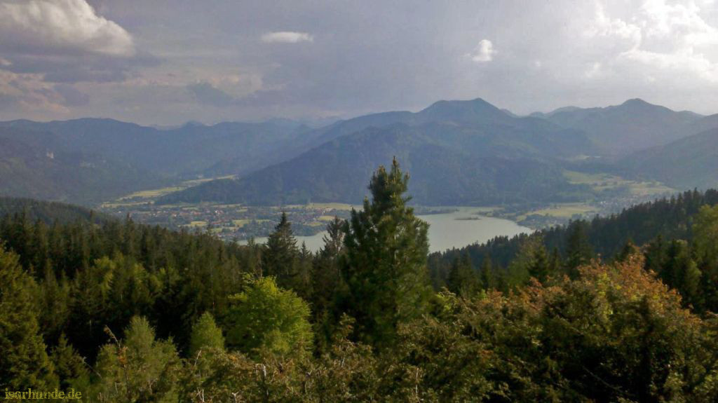 Ausflug ins Bayerische Oberland mit Hund Schliersee Isarhunde